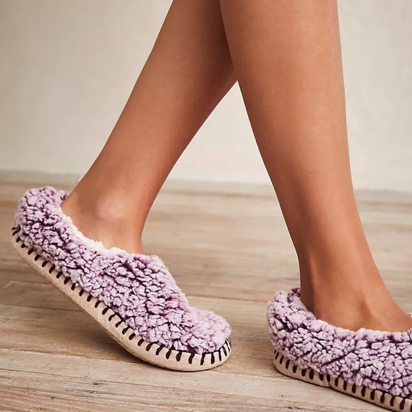 šø SUMMER SALE šø Free People So Soft Sherpa Ballerina Slippers